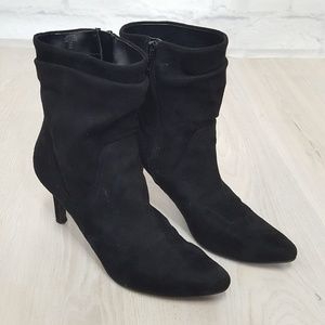 Unisa Suede Leather heeled boots